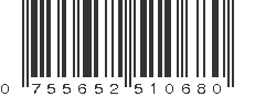 UPC 755652510680