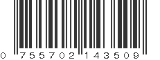 UPC 755702143509