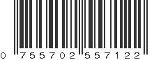 UPC 755702557122