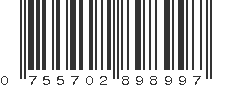 UPC 755702898997