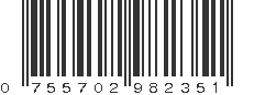 UPC 755702982351