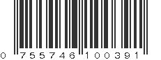 UPC 755746100391