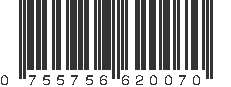 UPC 755756620070