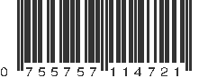 UPC 755757114721