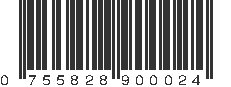 UPC 755828900024