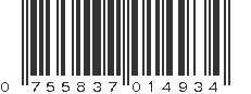 UPC 755837014934