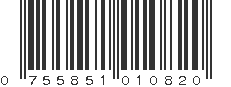 UPC 755851010820