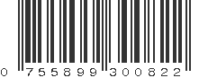 UPC 755899300822