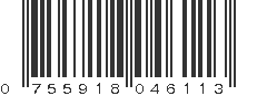 UPC 755918046113