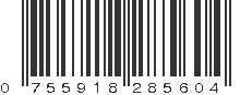 UPC 755918285604