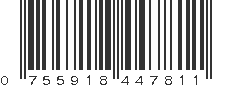 UPC 755918447811