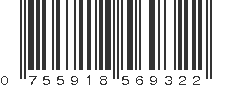 UPC 755918569322