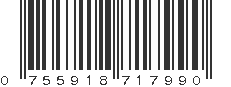 UPC 755918717990