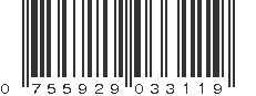 UPC 755929033119