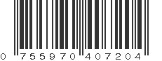 UPC 755970407204