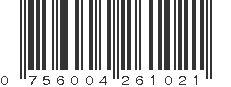 UPC 756004261021