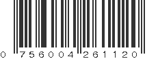 UPC 756004261120