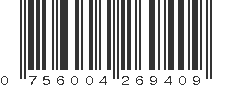 UPC 756004269409