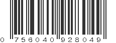 UPC 756040928049