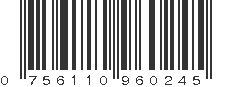 UPC 756110960245