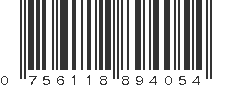 UPC 756118894054