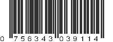 UPC 756343039114