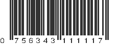 UPC 756343111117