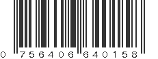 UPC 756406640158