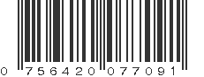 UPC 756420077091