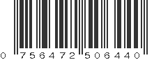 UPC 756472506440