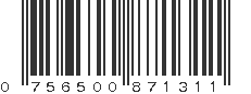 UPC 756500871311