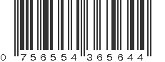 UPC 756554365644