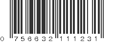 UPC 756632111231