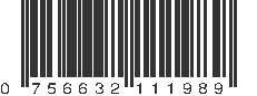 UPC 756632111989