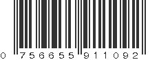 UPC 756655911092