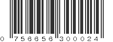 UPC 756656300024