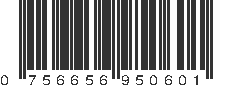 UPC 756656950601