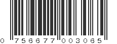 UPC 756677003065