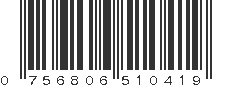 UPC 756806510419