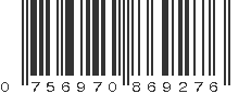 UPC 756970869276