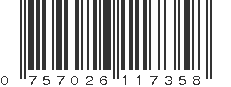 UPC 757026117358