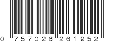 UPC 757026261952