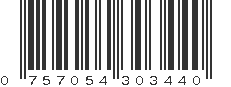 UPC 757054303440