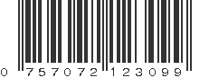 UPC 757072123099