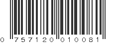 UPC 757120010081