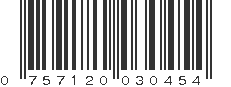 UPC 757120030454