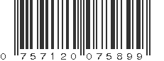 UPC 757120075899