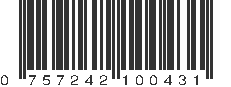 UPC 757242100431