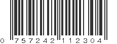 UPC 757242112304