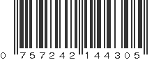 UPC 757242144305